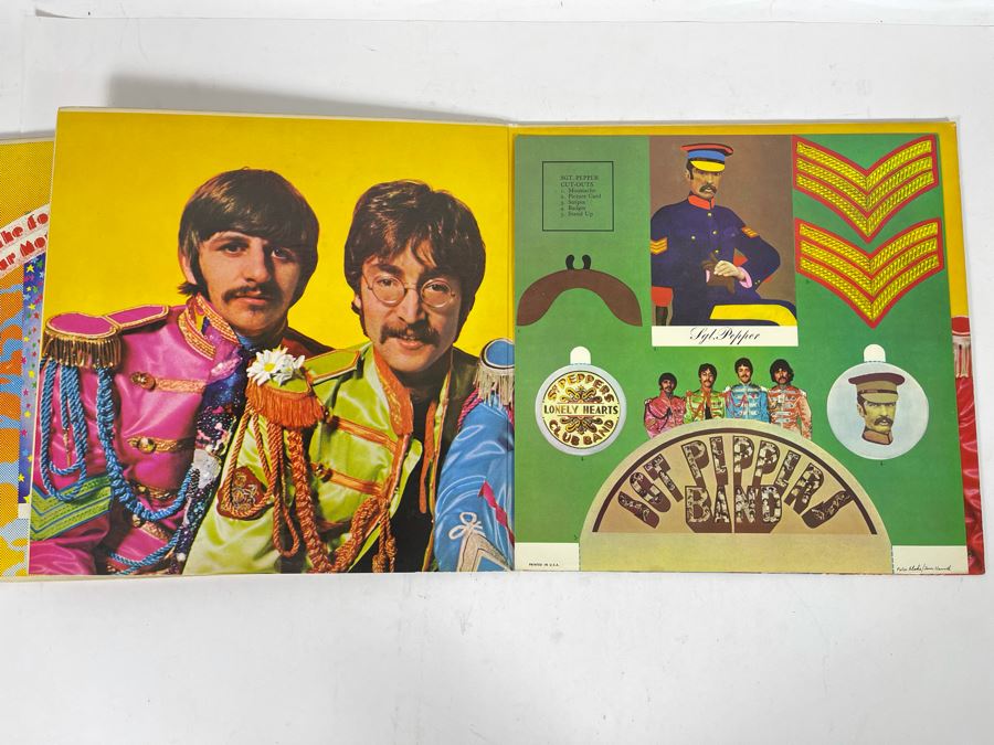 The Beatles Magical Mystery Tour SMAL-2835 And Sgt. Pepper’s Lonely Hearts Club Band SMAS-2653 Vinyl Records [Photo 14]