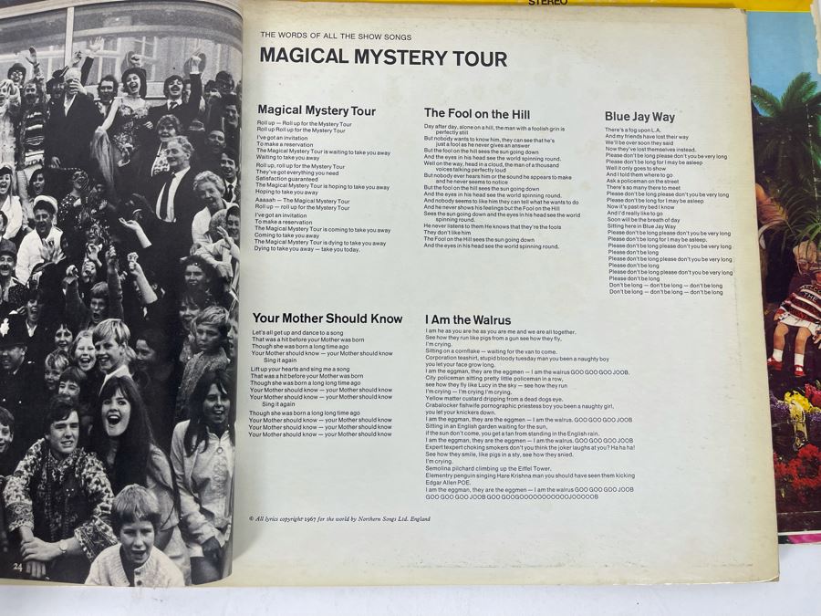 The Beatles Magical Mystery Tour SMAL-2835 And Sgt. Pepper’s Lonely Hearts Club Band SMAS-2653 Vinyl Records [Photo 8]