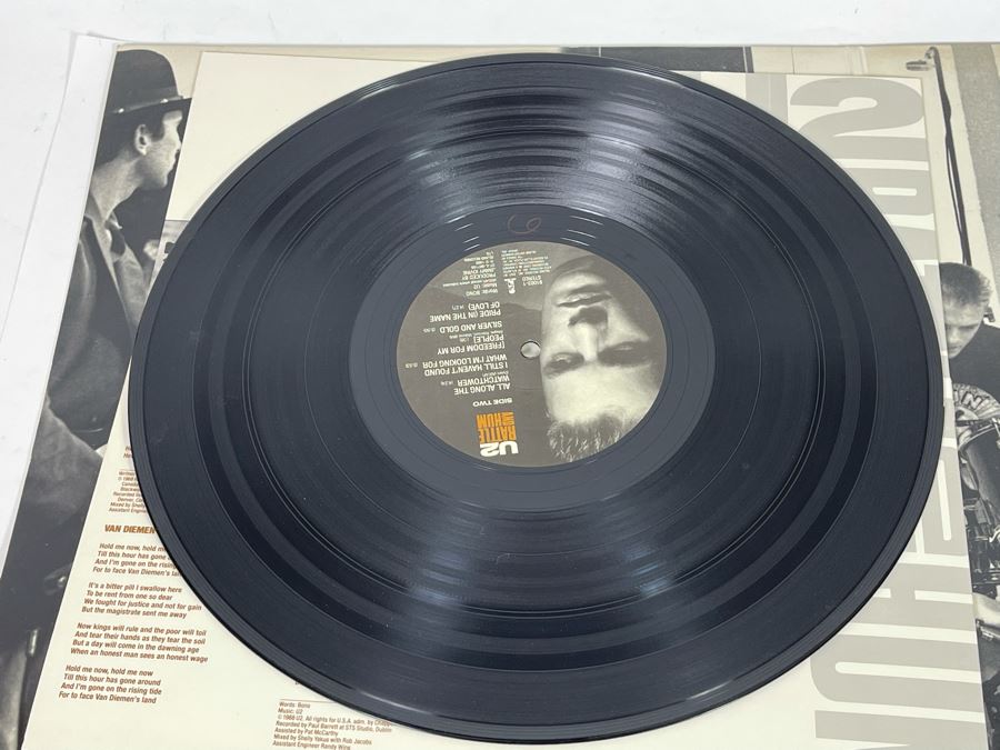 (4) U2 Vinyl Records [Photo 10]