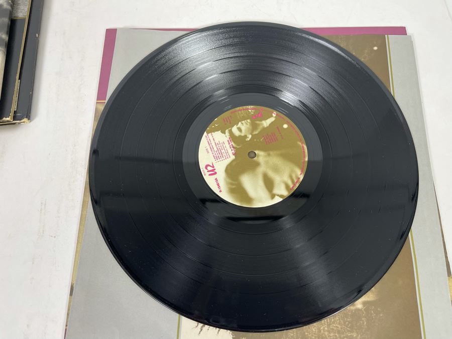(4) U2 Vinyl Records [Photo 21]