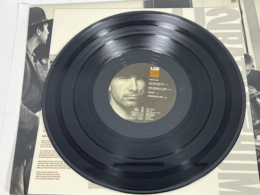 (4) U2 Vinyl Records [Photo 9]