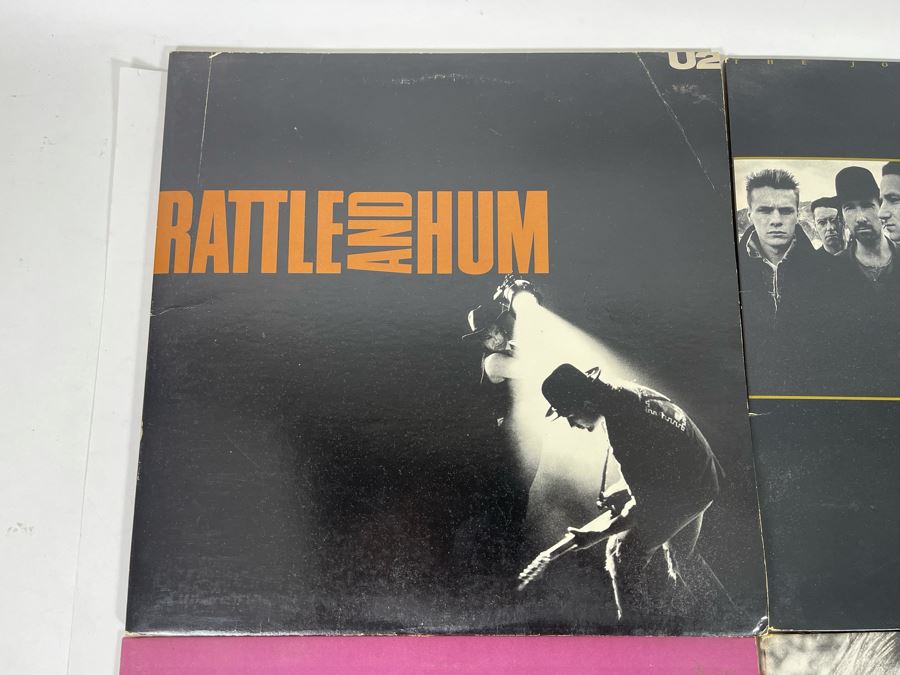 (4) U2 Vinyl Records [Photo 5]