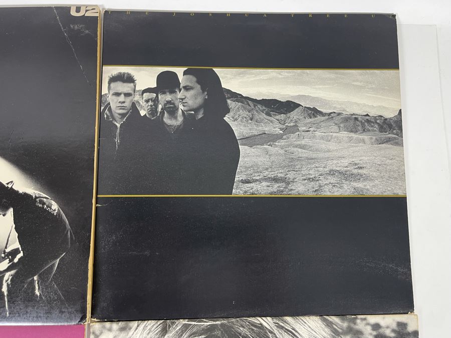 (4) U2 Vinyl Records [Photo 6]
