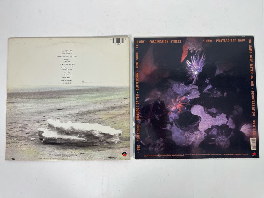 (2) The Cure Vinyl Records [Photo 4]