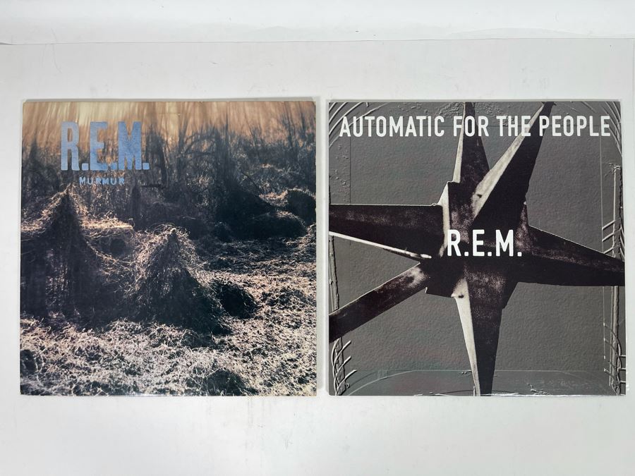 (2) R.E.M. Vinyl Records