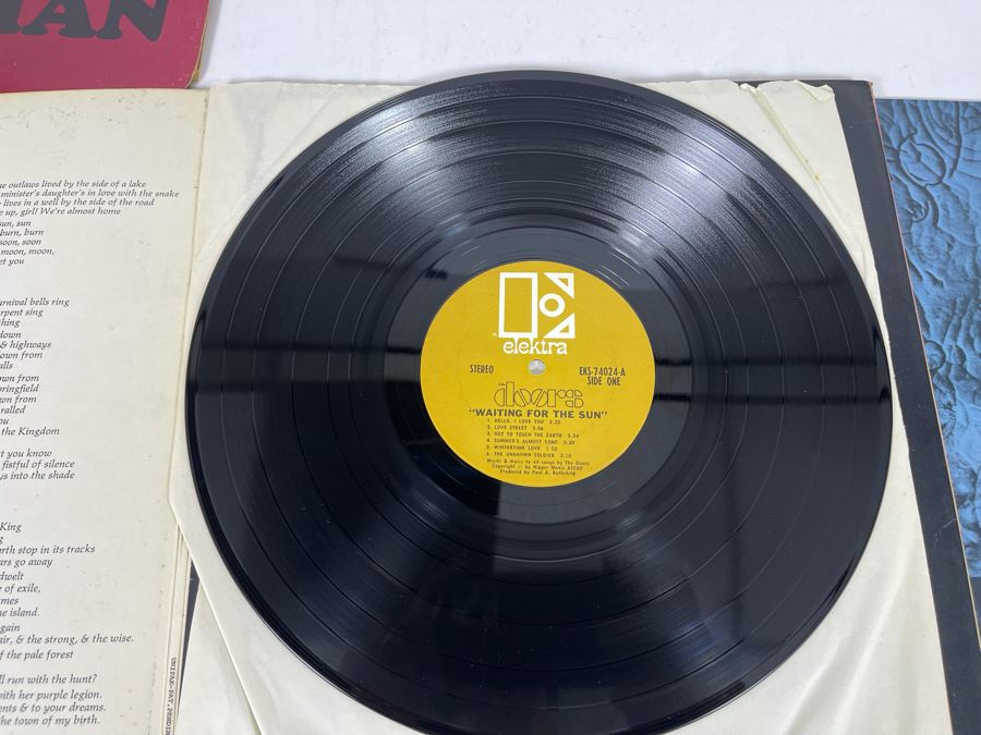 (4) The Doors Vinyl Records [Photo 16]
