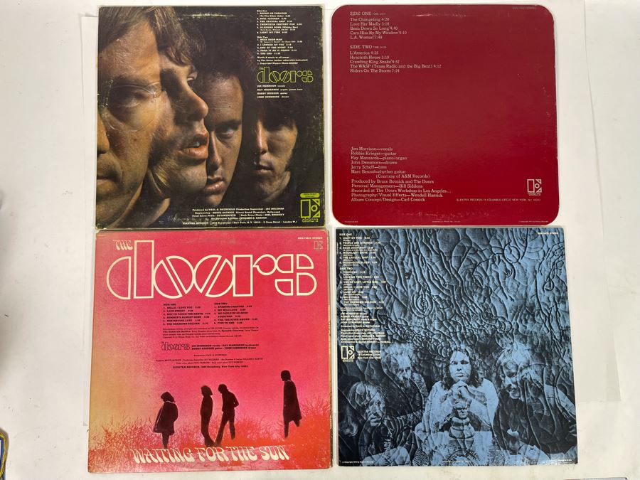 (4) The Doors Vinyl Records [Photo 8]