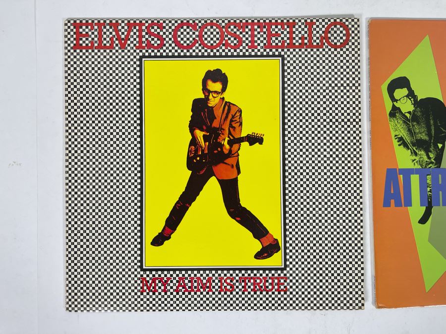 (2) Elvis Costello Vinyl Records [Photo 2]