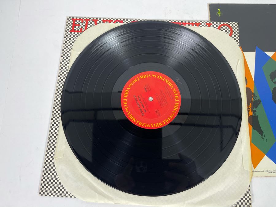 (2) Elvis Costello Vinyl Records [Photo 6]