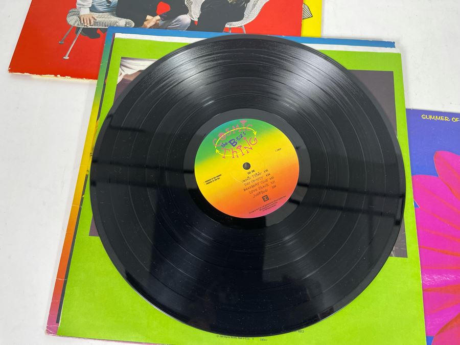 (4) The B-52’s Vinyl Records Including Promo Copy Of Debut Album BSK 3355 [Photo 13]