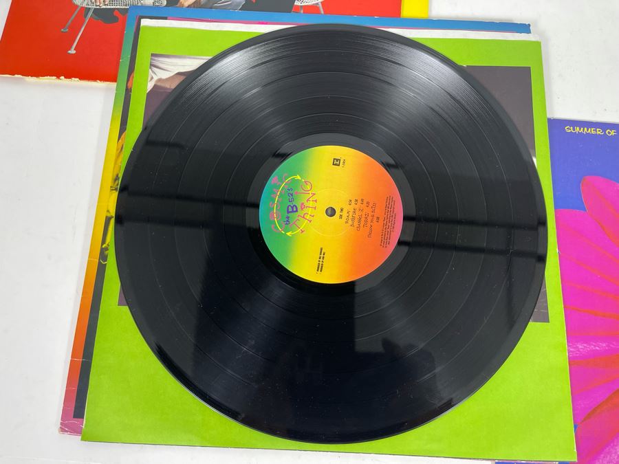 (4) The B-52’s Vinyl Records Including Promo Copy Of Debut Album BSK 3355 [Photo 14]