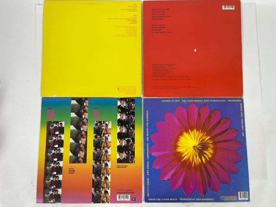 (4) The B-52’s Vinyl Records Including Promo Copy Of Debut Album BSK 3355 [Photo 8]
