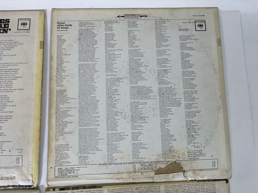 JUST ADDED - Bob Dylan Vinyl Record Lot [Photo 8]