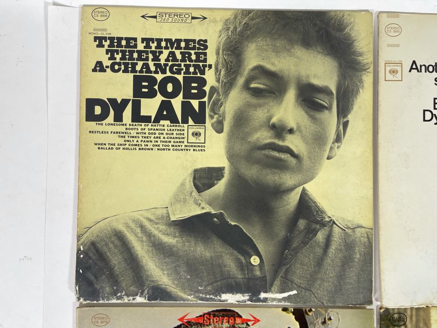 JUST ADDED - Bob Dylan Vinyl Record Lot [Photo 2]
