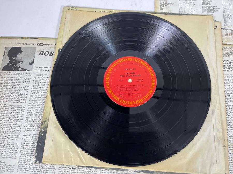 JUST ADDED - Bob Dylan Vinyl Record Lot [Photo 11]