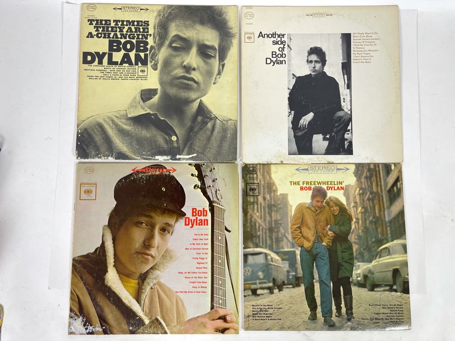 JUST ADDED - Bob Dylan Vinyl Record Lot