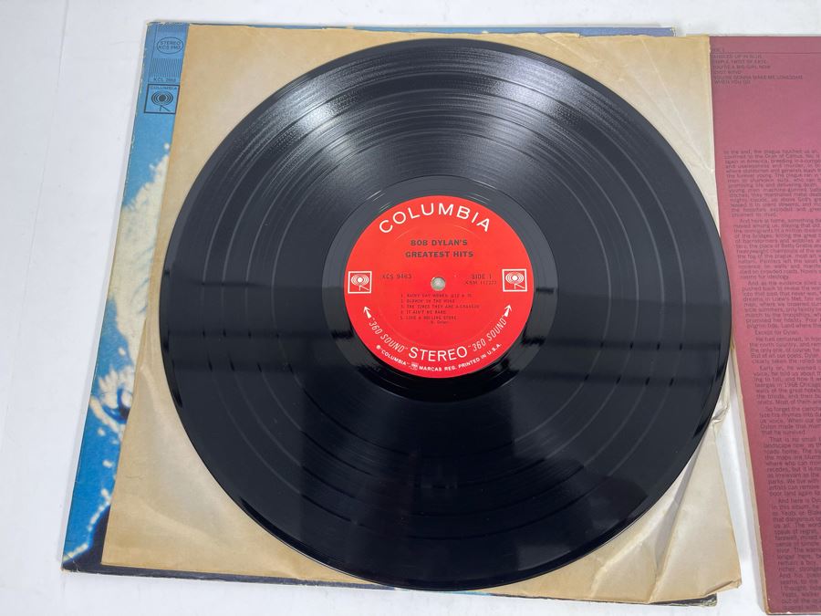 (2) Bob Dylan Vinyl Records [Photo 5]