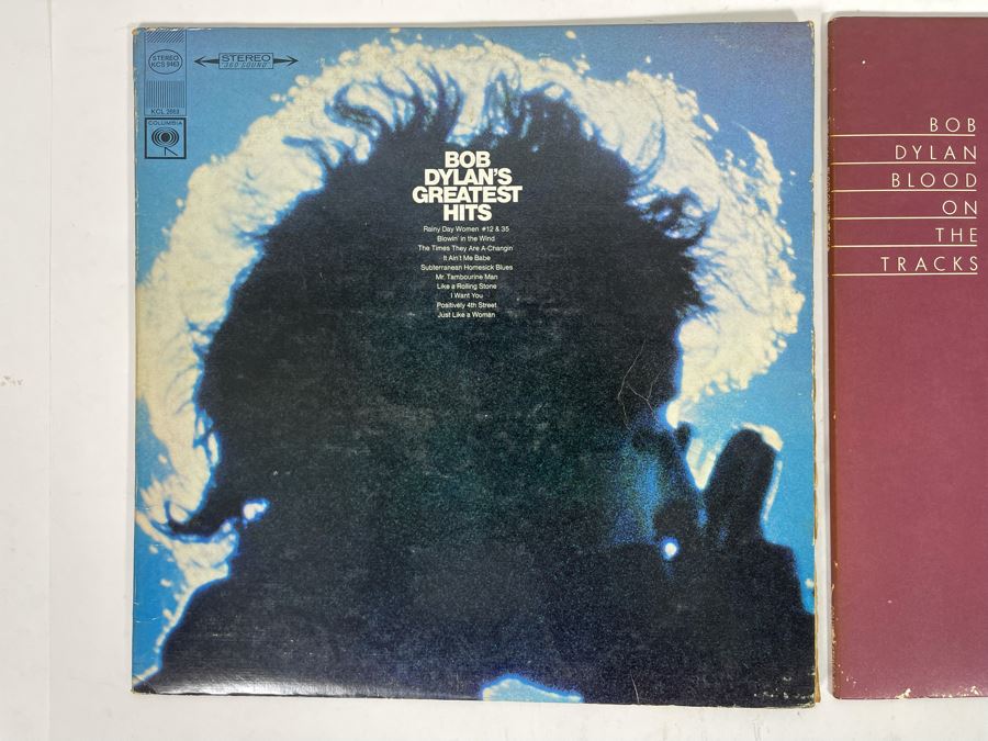 (2) Bob Dylan Vinyl Records [Photo 2]