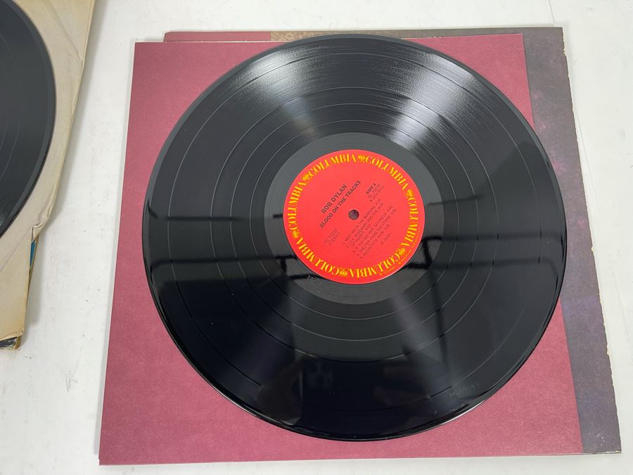(2) Bob Dylan Vinyl Records [Photo 8]