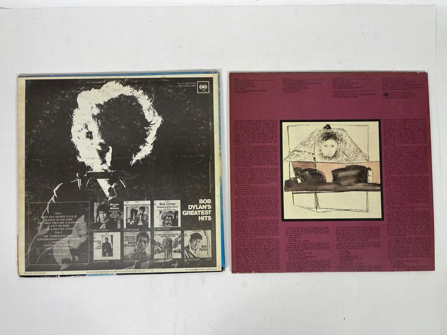 (2) Bob Dylan Vinyl Records [Photo 4]