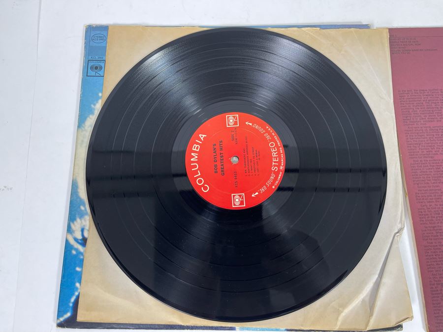 (2) Bob Dylan Vinyl Records [Photo 6]