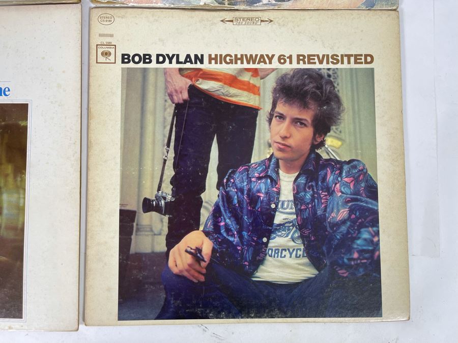 (4) Bob Dylan Vinyl Records [Photo 5]