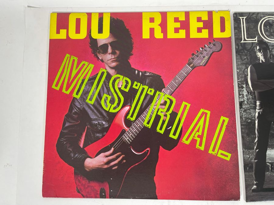 (3) Lou Reed Vinyl Records [Photo 4]