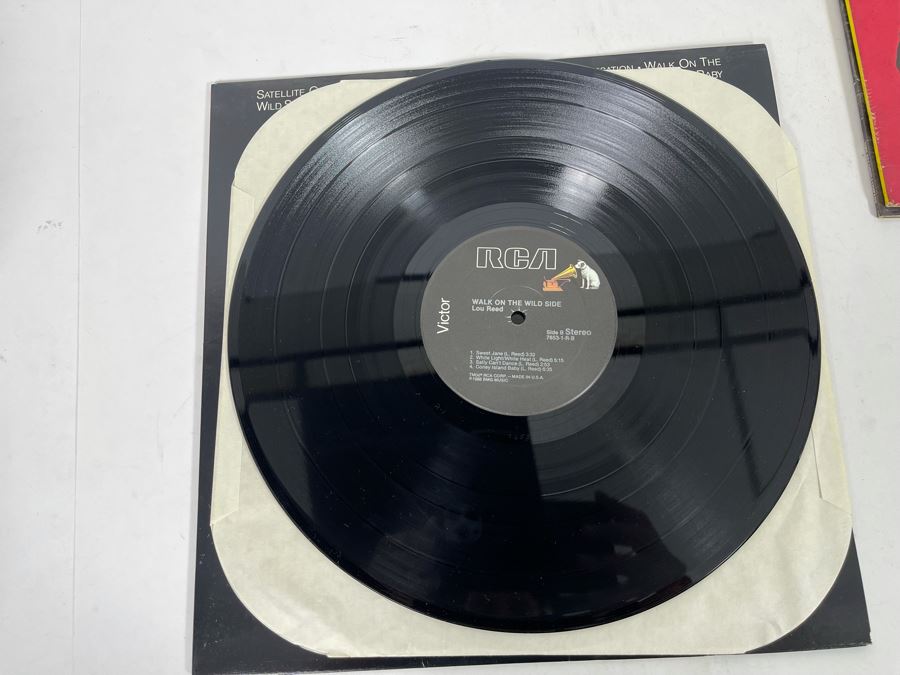 (3) Lou Reed Vinyl Records [Photo 10]