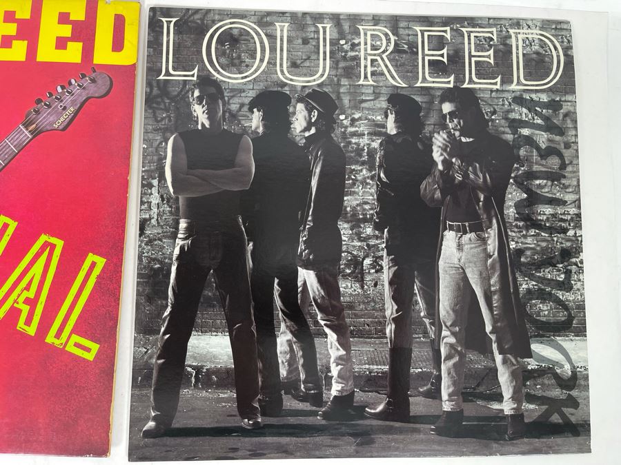 (3) Lou Reed Vinyl Records [Photo 3]