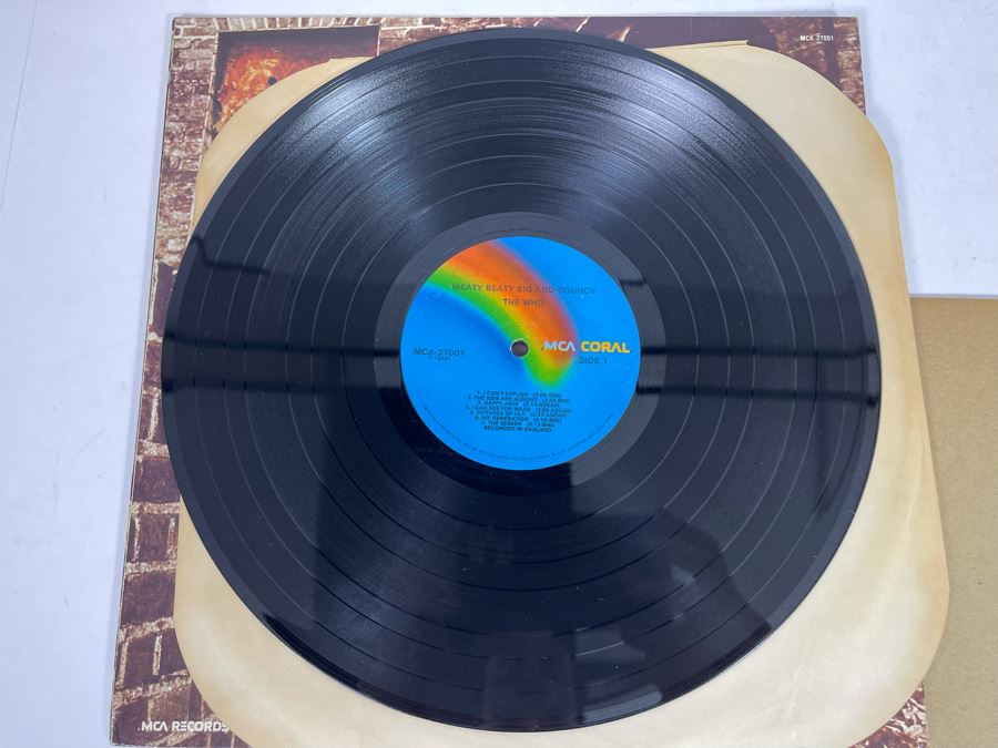 (4) The Who Vinyl Records [Photo 18]