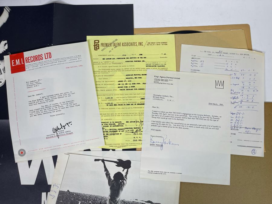 (4) The Who Vinyl Records [Photo 14]