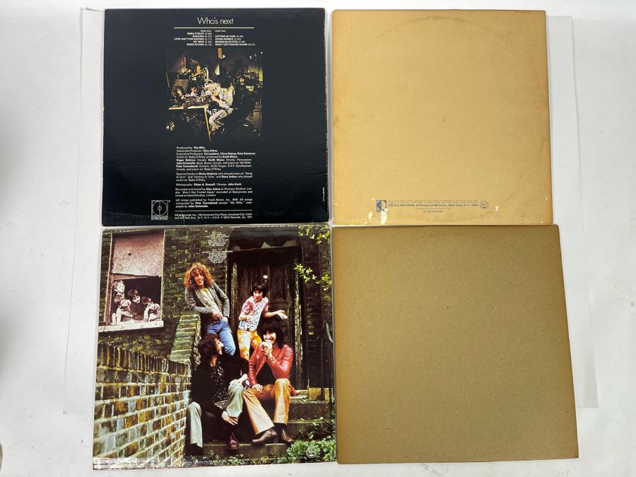 (4) The Who Vinyl Records [Photo 7]