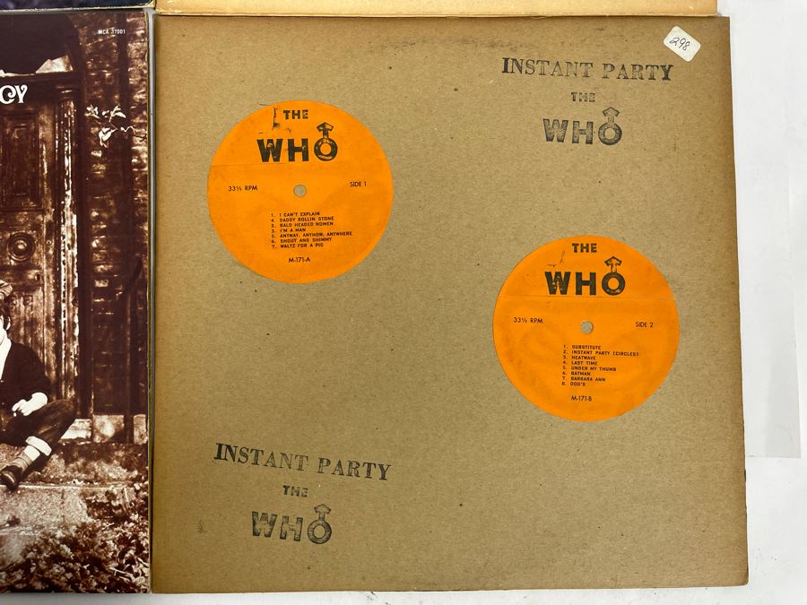 (4) The Who Vinyl Records [Photo 5]