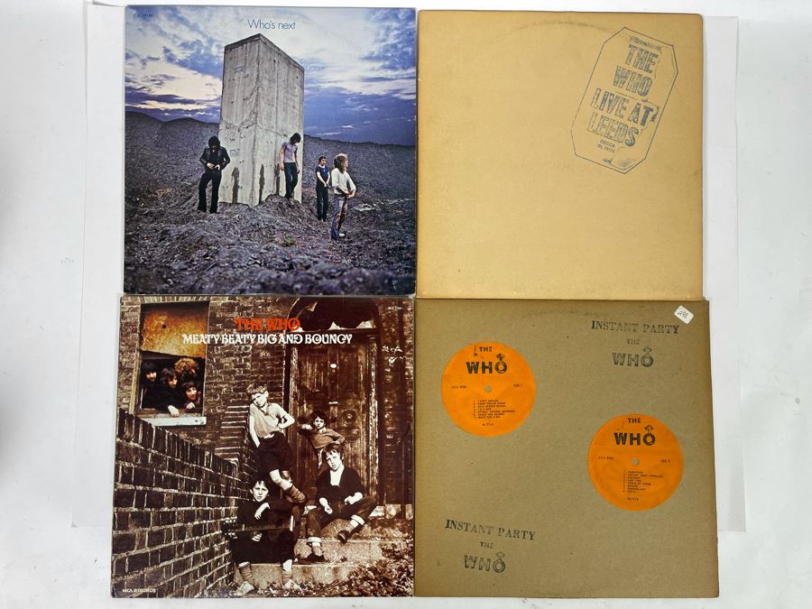 (4) The Who Vinyl Records [Photo 2]