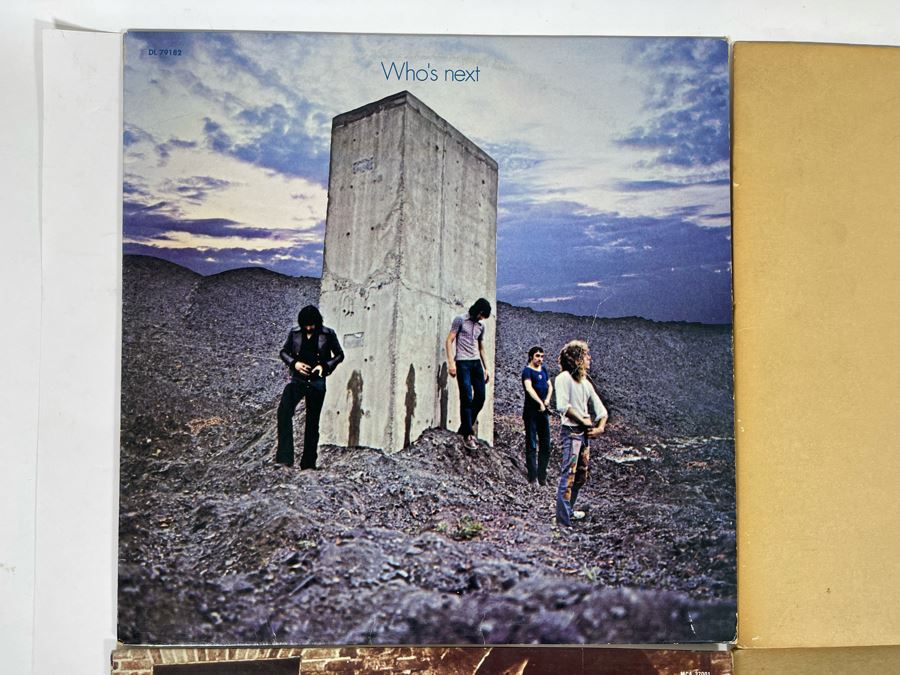 (4) The Who Vinyl Records