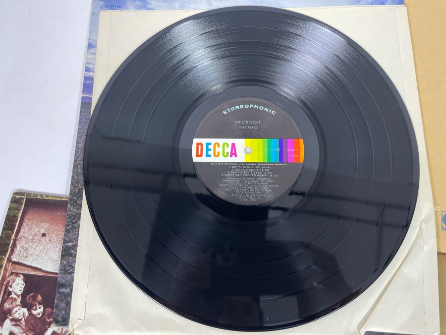 (4) The Who Vinyl Records [Photo 8]
