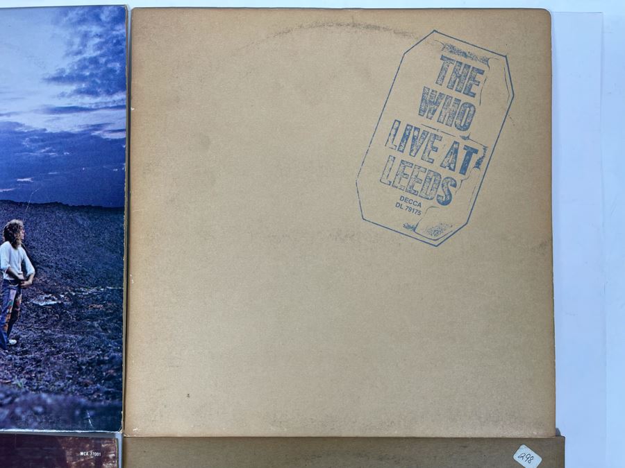(4) The Who Vinyl Records [Photo 4]