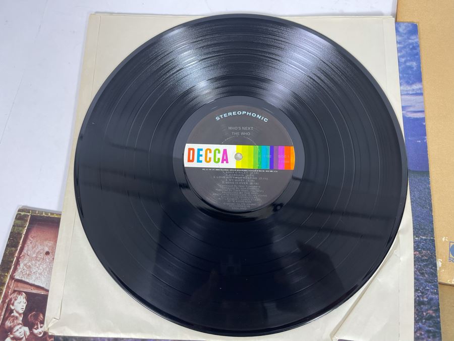 (4) The Who Vinyl Records [Photo 9]