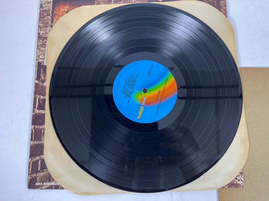 (4) The Who Vinyl Records [Photo 19]