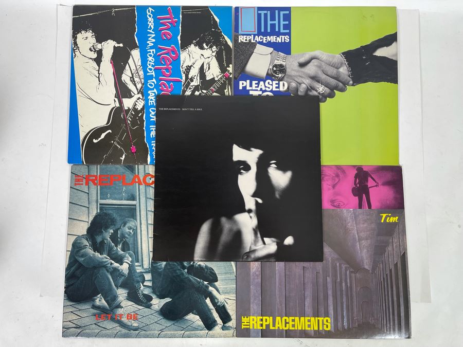 (5) The Replacements Vinyl Records