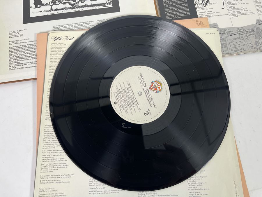 (3) Little Feat Vinyl Records [Photo 8]