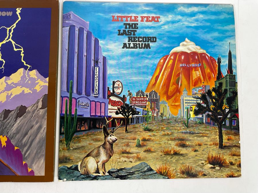 (3) Little Feat Vinyl Records