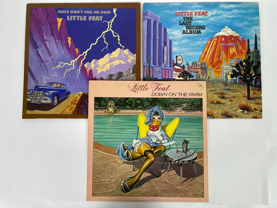 (3) Little Feat Vinyl Records [Photo 2]