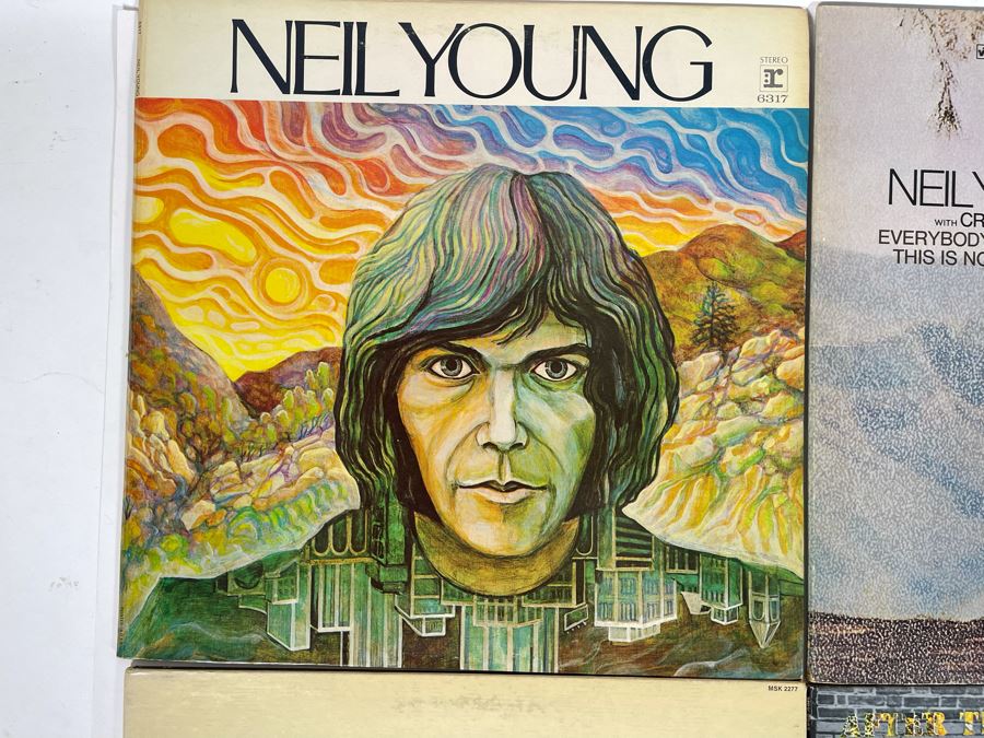 (4) Neil Young Vinyl Records