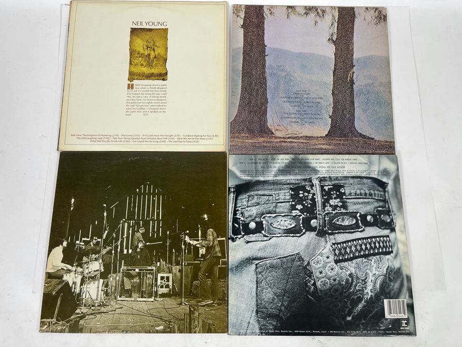 (4) Neil Young Vinyl Records [Photo 10]