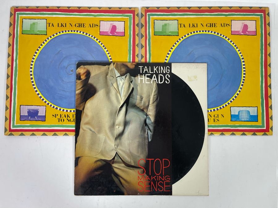 (3) Talking Heads Vinyl Records [Photo 1]