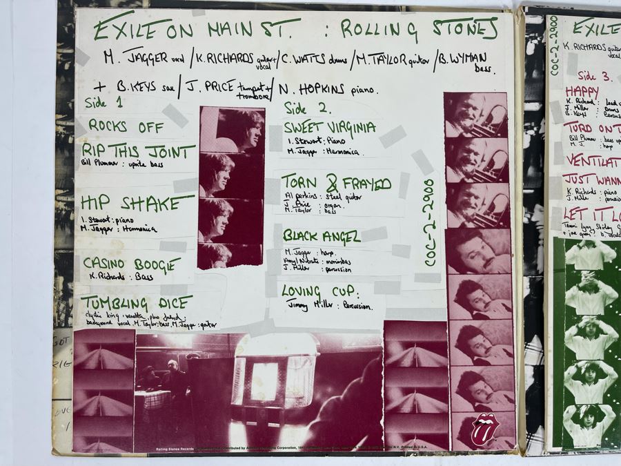 The Rolling Stones Exile On Main St Vinyl Record COC 2-2900 [Photo 12]