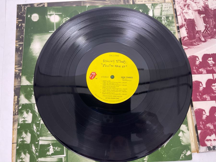 The Rolling Stones Exile On Main St Vinyl Record COC 2-2900 [Photo 8]