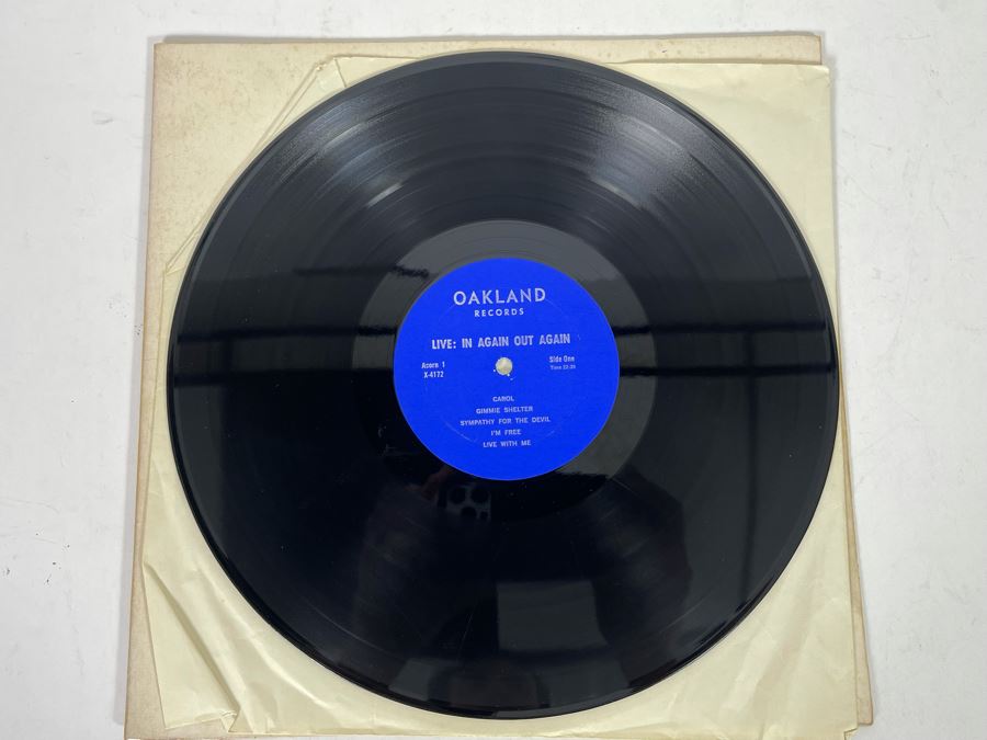 The Rolling Stones Live: In Again Out Again Vinyl Record Acorn 1-X-241 [Photo 5]