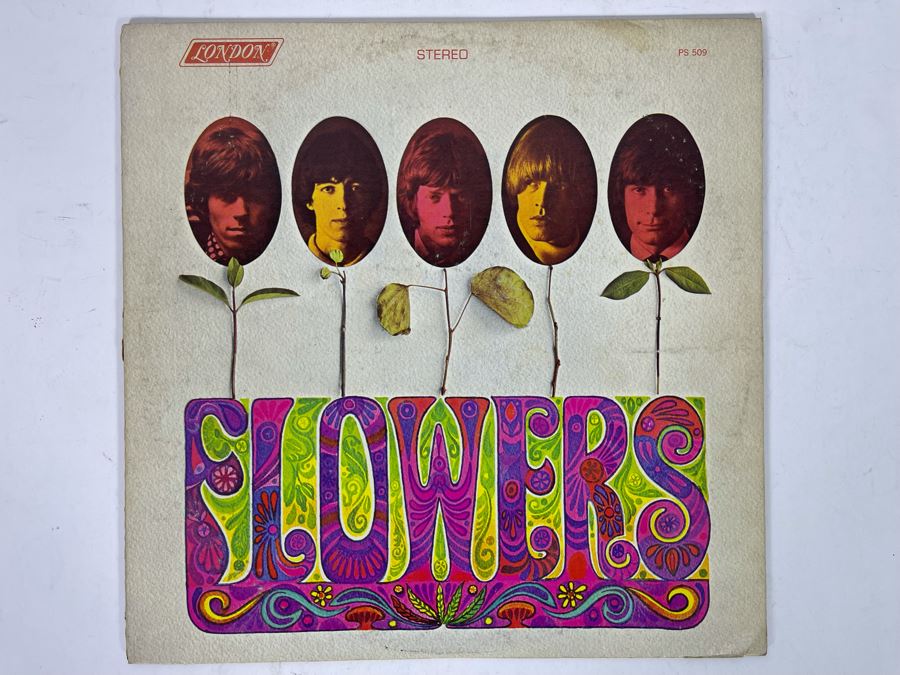 The Rolling Stones Flowers Vinyl Record PS 509 [Photo 1]